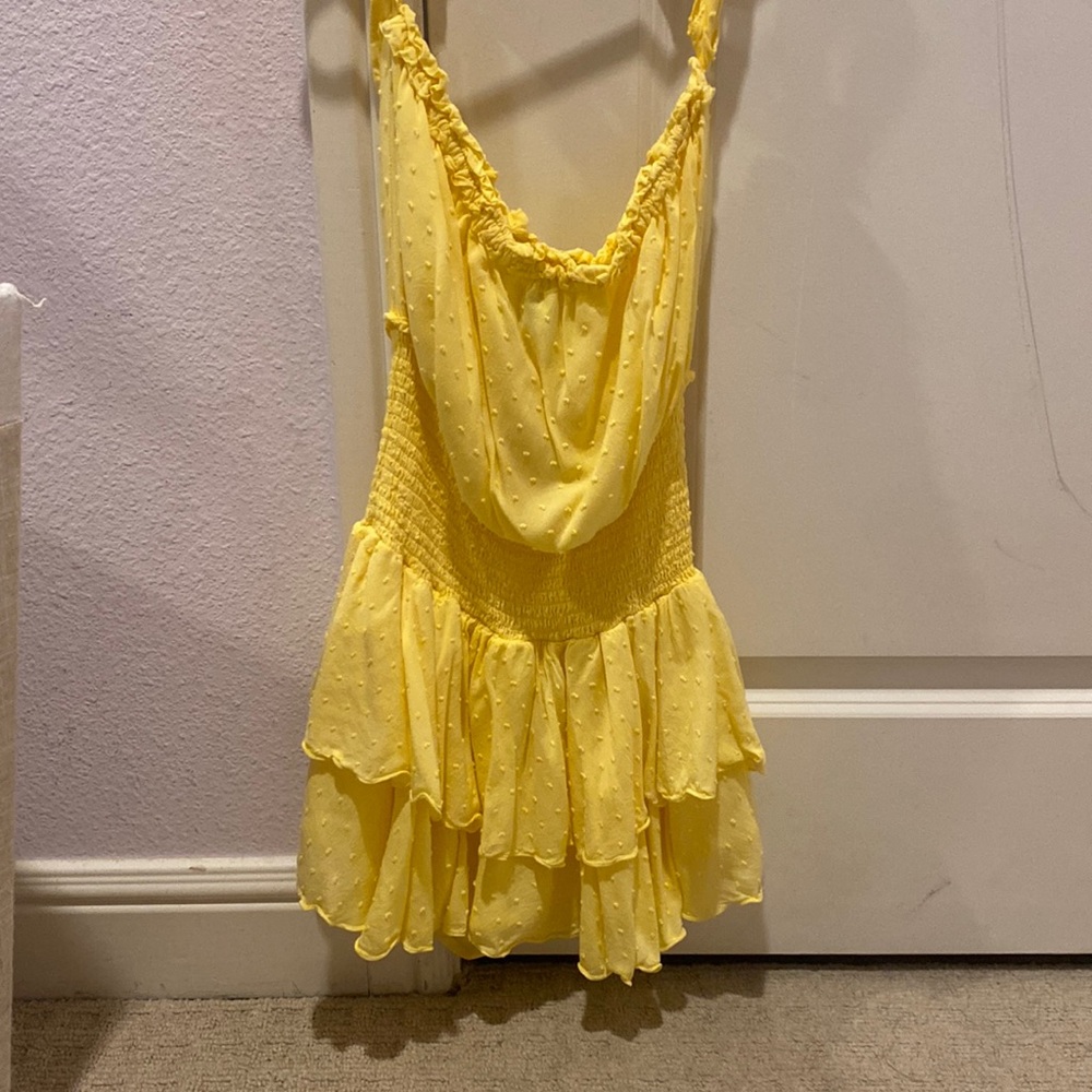 Yellow romper